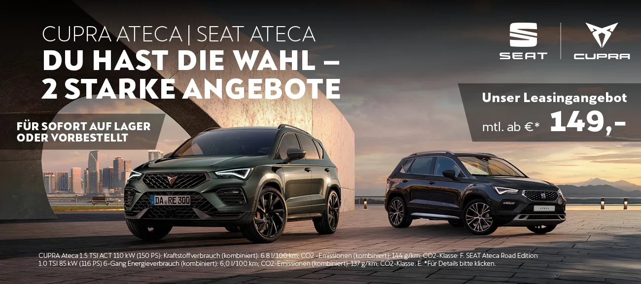 Seat Cupra Ateca Sonderleasing
