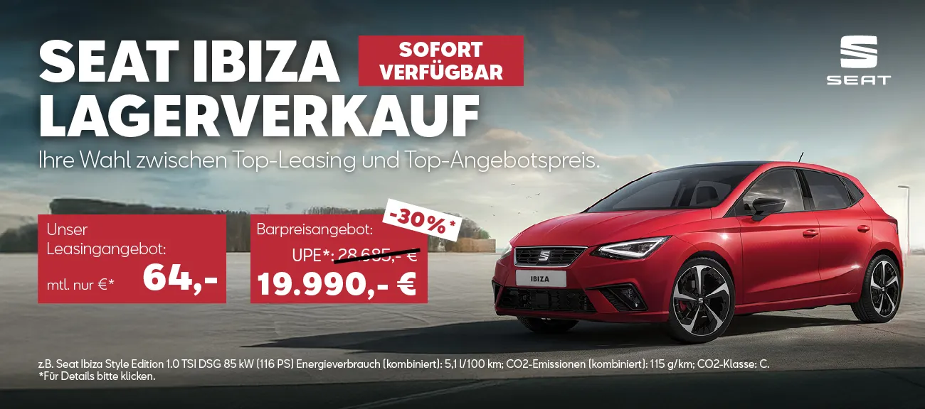 Seat Ibiza Lagerverkauf
