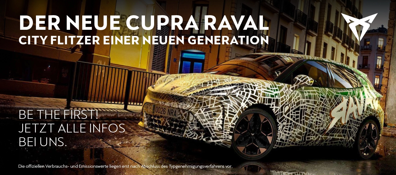 Slider neuer Cupra Raval