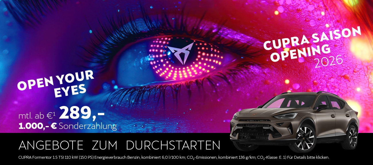 Cupra Leasing Aktion