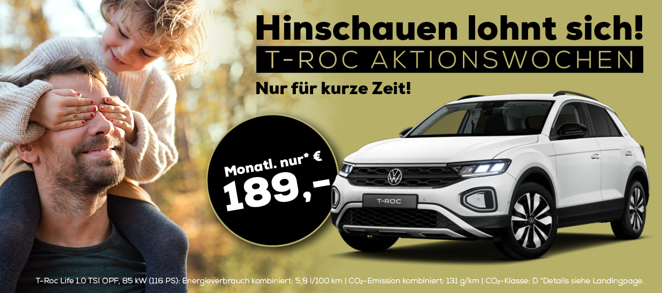 T-Roc Bestellaktion