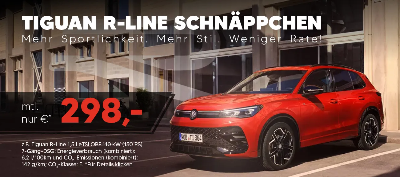 tiguan R-Line Privat Leasing