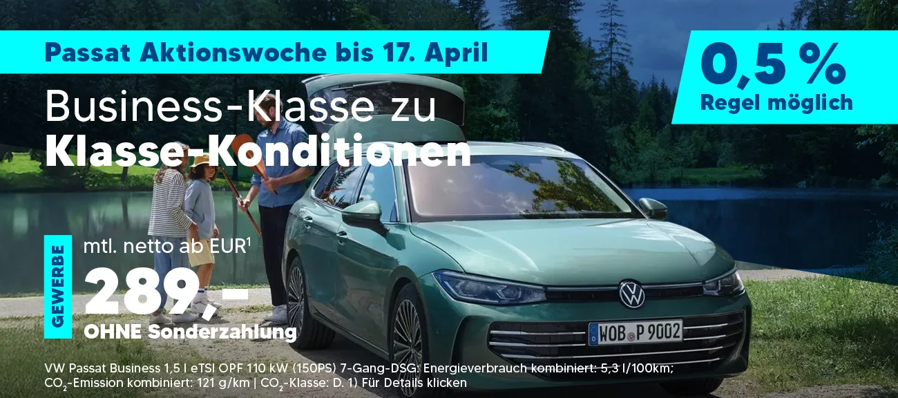 VW Passat Speziwochen