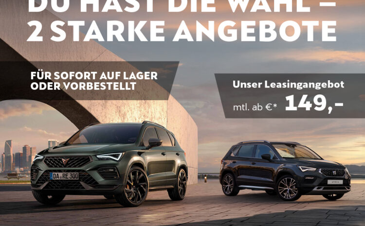  Seat Cupra Ateca Sonderleasing