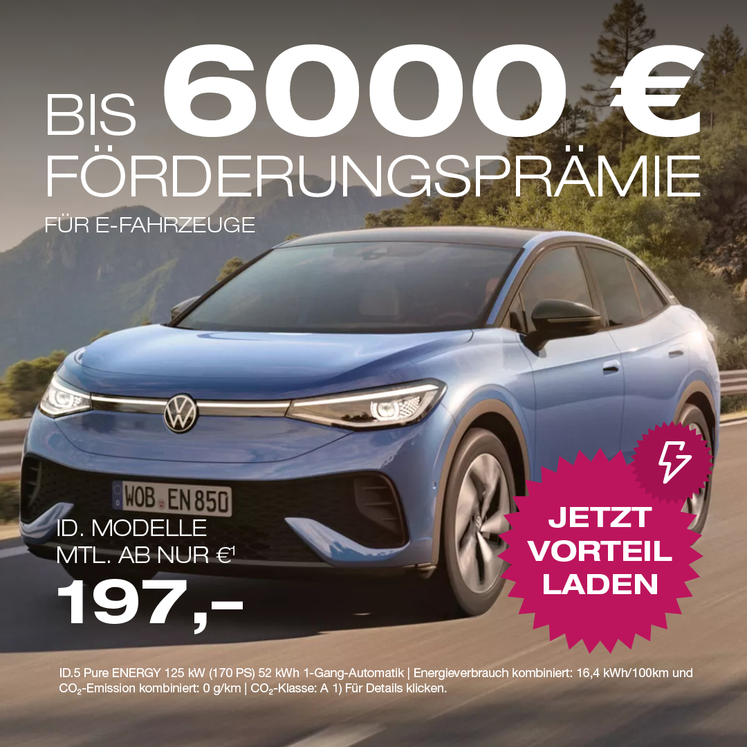 VW Elektro prämie