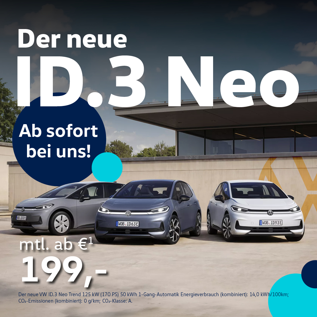 Der neue VW ID.3 Neo