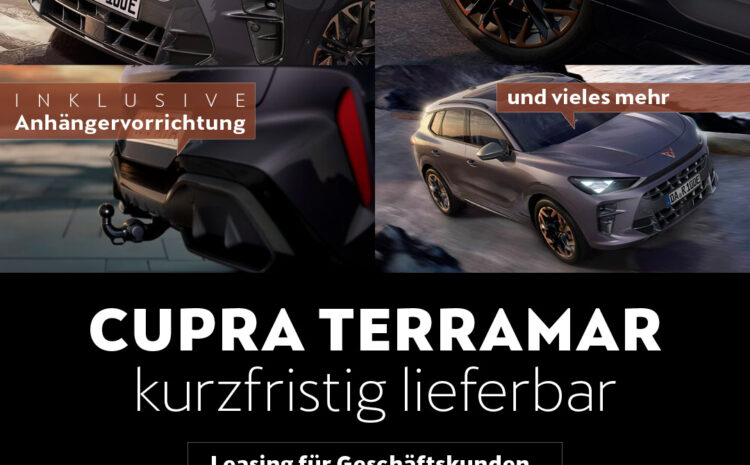  Cupra Terramar kurzfristig lieferbar
