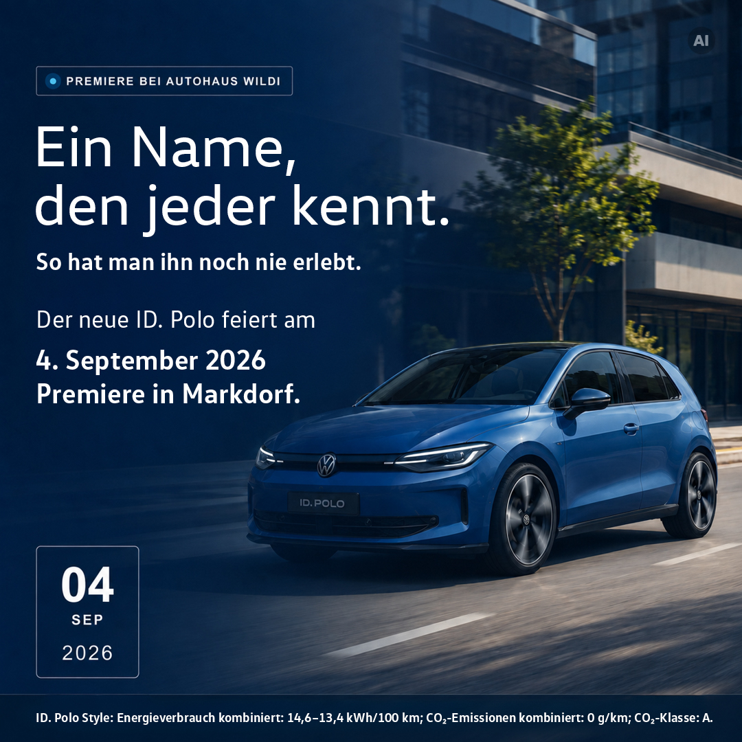 Premiere: ID. Polo am 04.09.2026