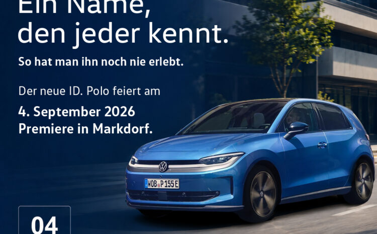  Premiere: ID. Polo am 04.09.2026