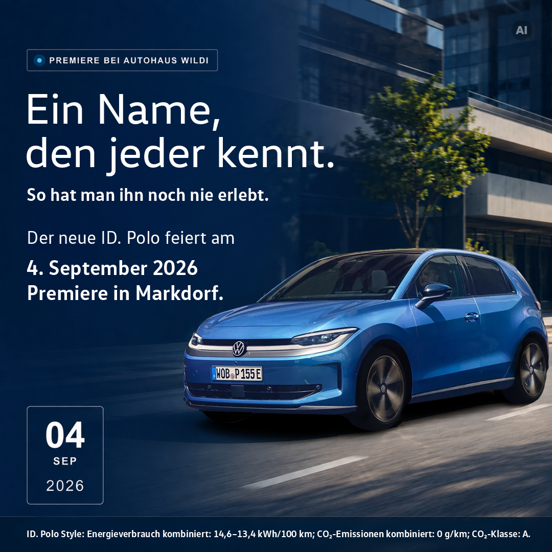 Premiere: ID. Polo am 04.09.2026