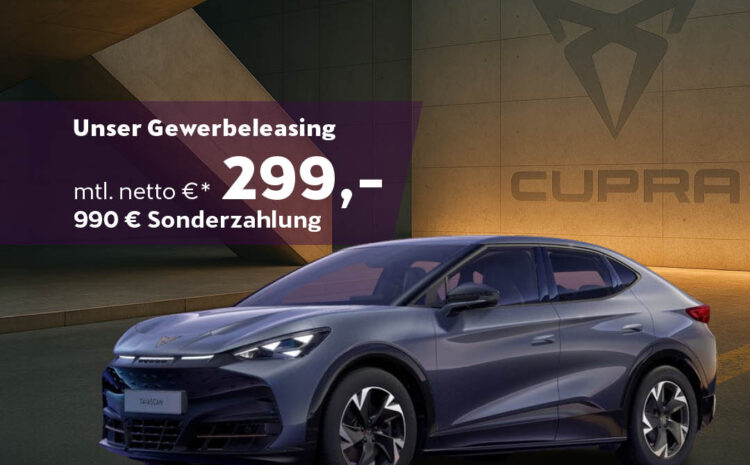  Der Cupra Tavascan für ihr Gewerbe