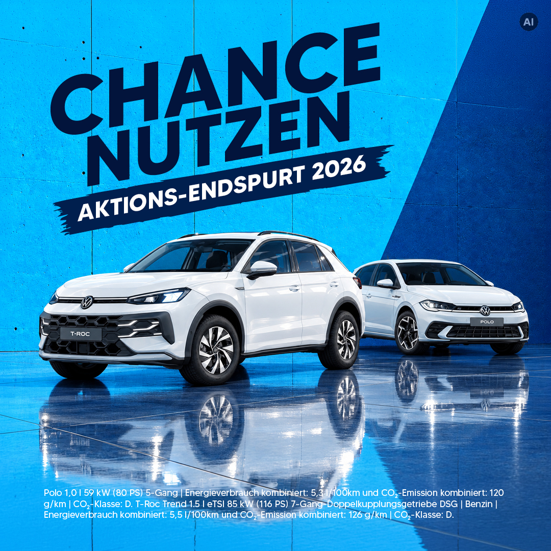 VW Sonderleasing Aktion